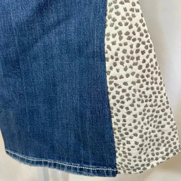 ReRock for Express Size 12 Women’s Flare Jeans Denim Western Festival Concert - Picture 8 of 14